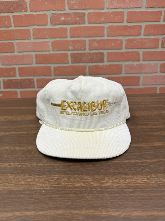 Excalibur Las Vegas corduroy snapback