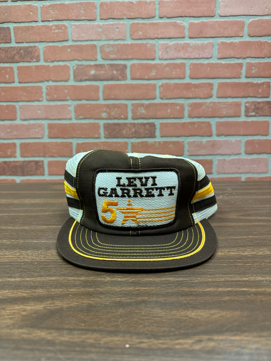 VTG Levi Garrett 3 stripe trucker