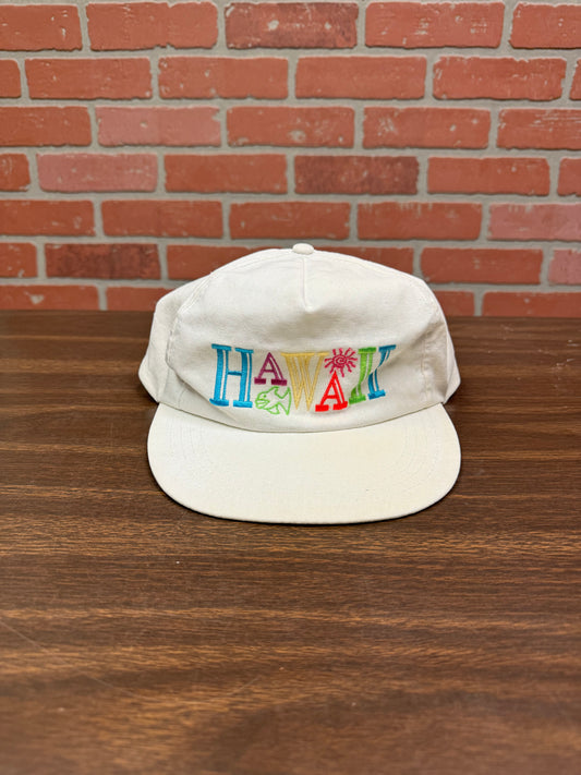 VTG Hawaii white lightweight snapback