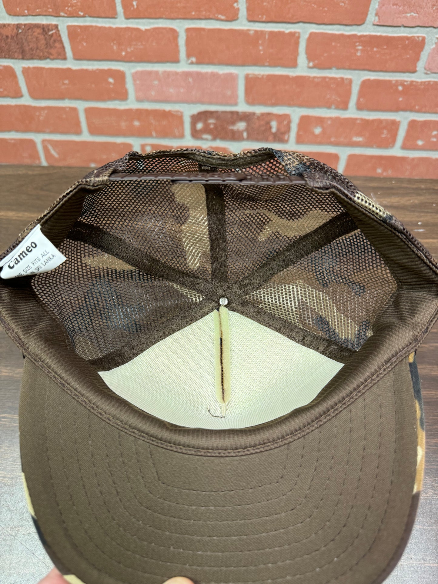 Farm Supply Camo trucker cap