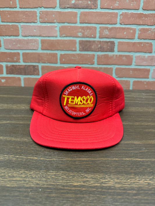 Temsco red snapback