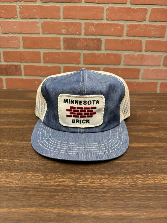 VTG Minnesota Brick K-Products denim trucker